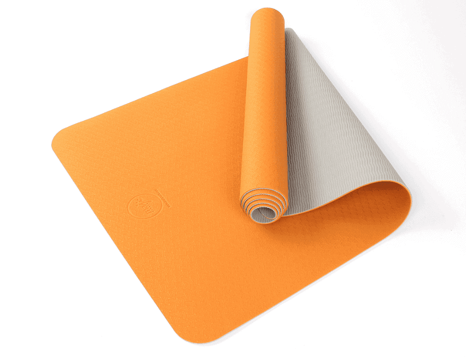 2 Tone yoga mat.