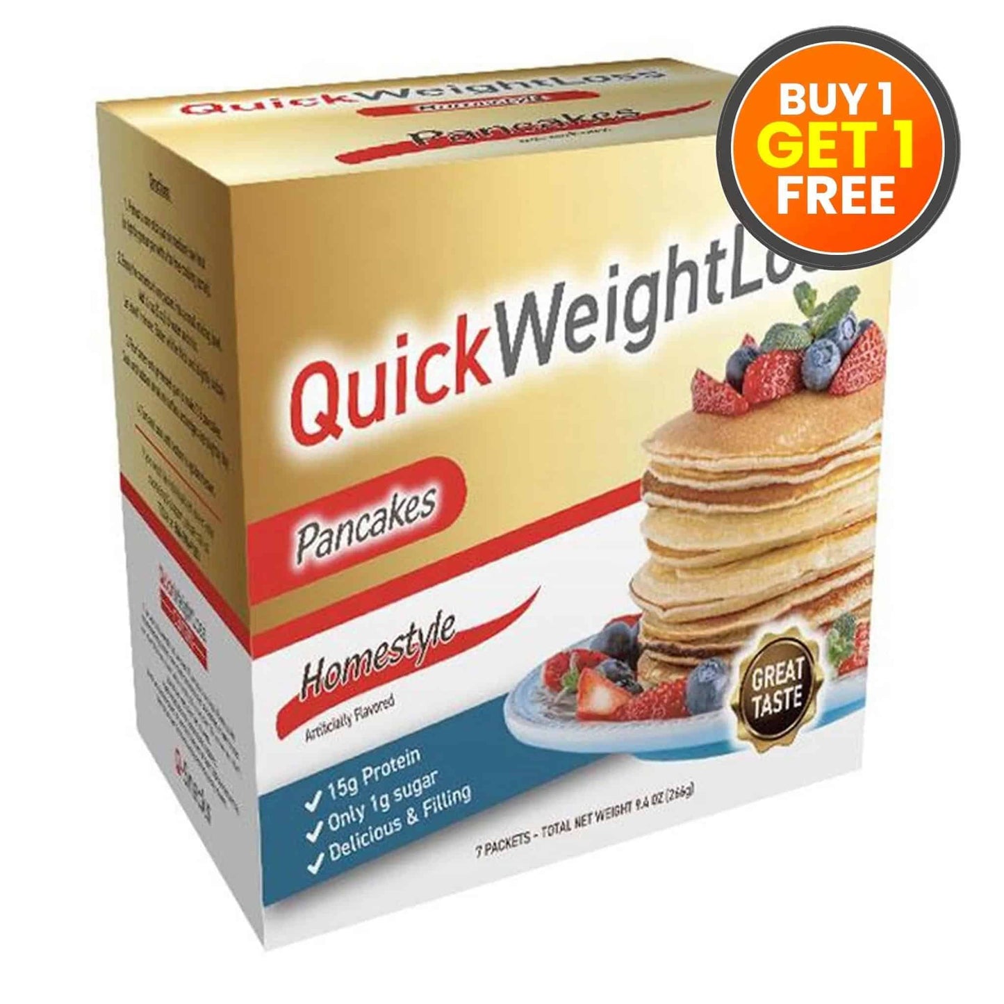 Box of Quick Weight Loss Pancakes