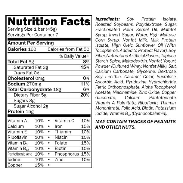 Cinnamon Crunch Protein Bars