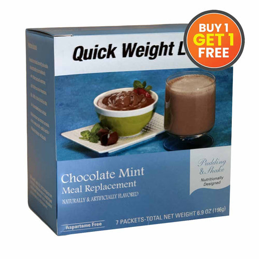 Chocolate Mint Pudding & Shake (Aspartame Free)